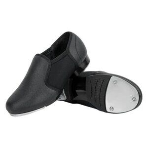 Unisex PU Leather Slip On Tap Shoe Dance Shoes for Women and Men's Dance Shoes